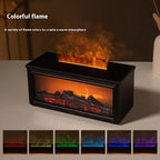 3D Fireplace Flame Aroma Diffuser Humidifier