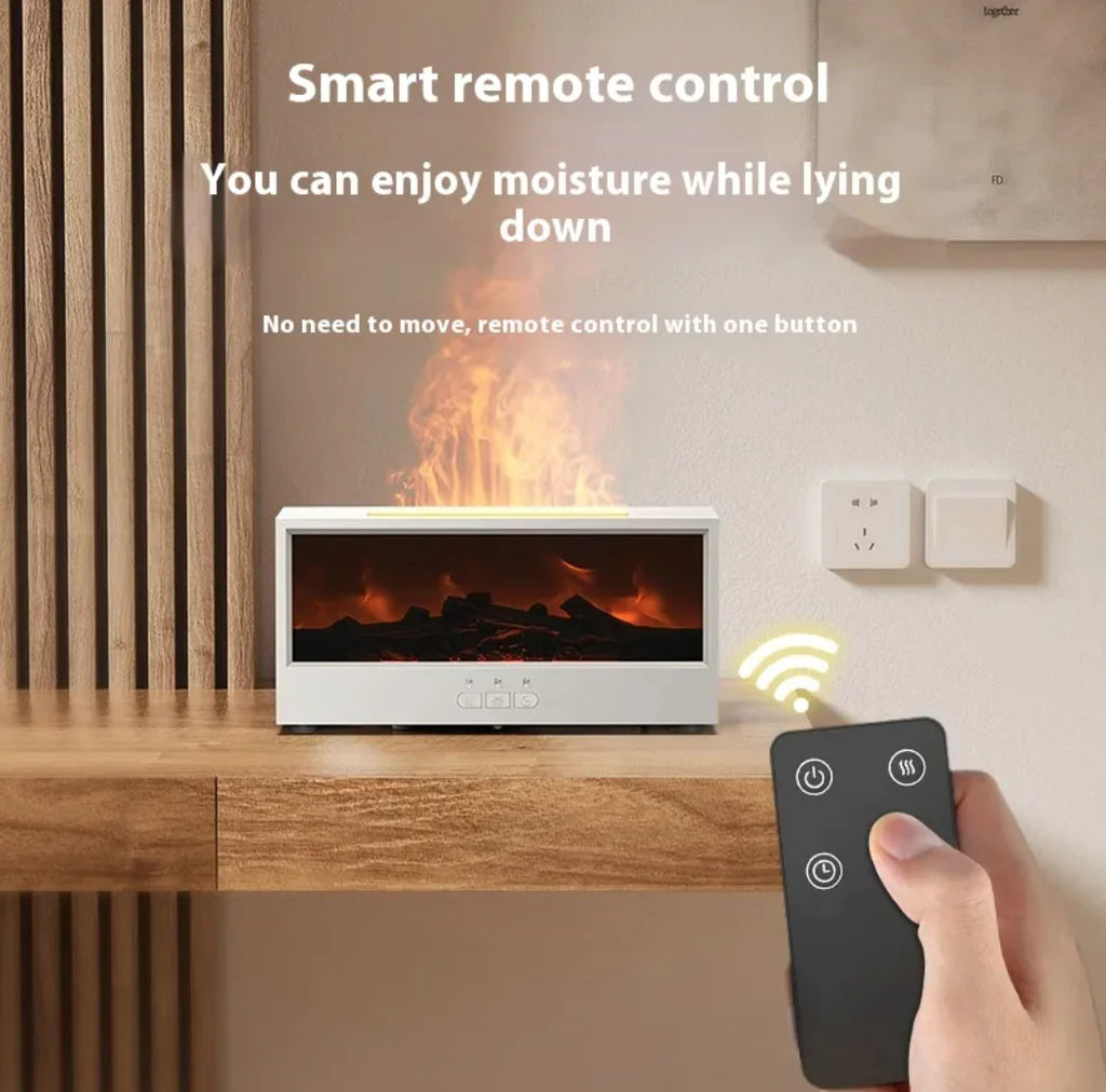 3D Fireplace Flame Aroma Diffuser (Modern version)